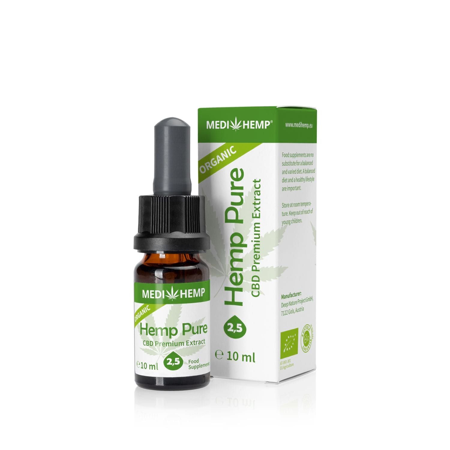 Organic Hamp Olie Pure - REN SMAG