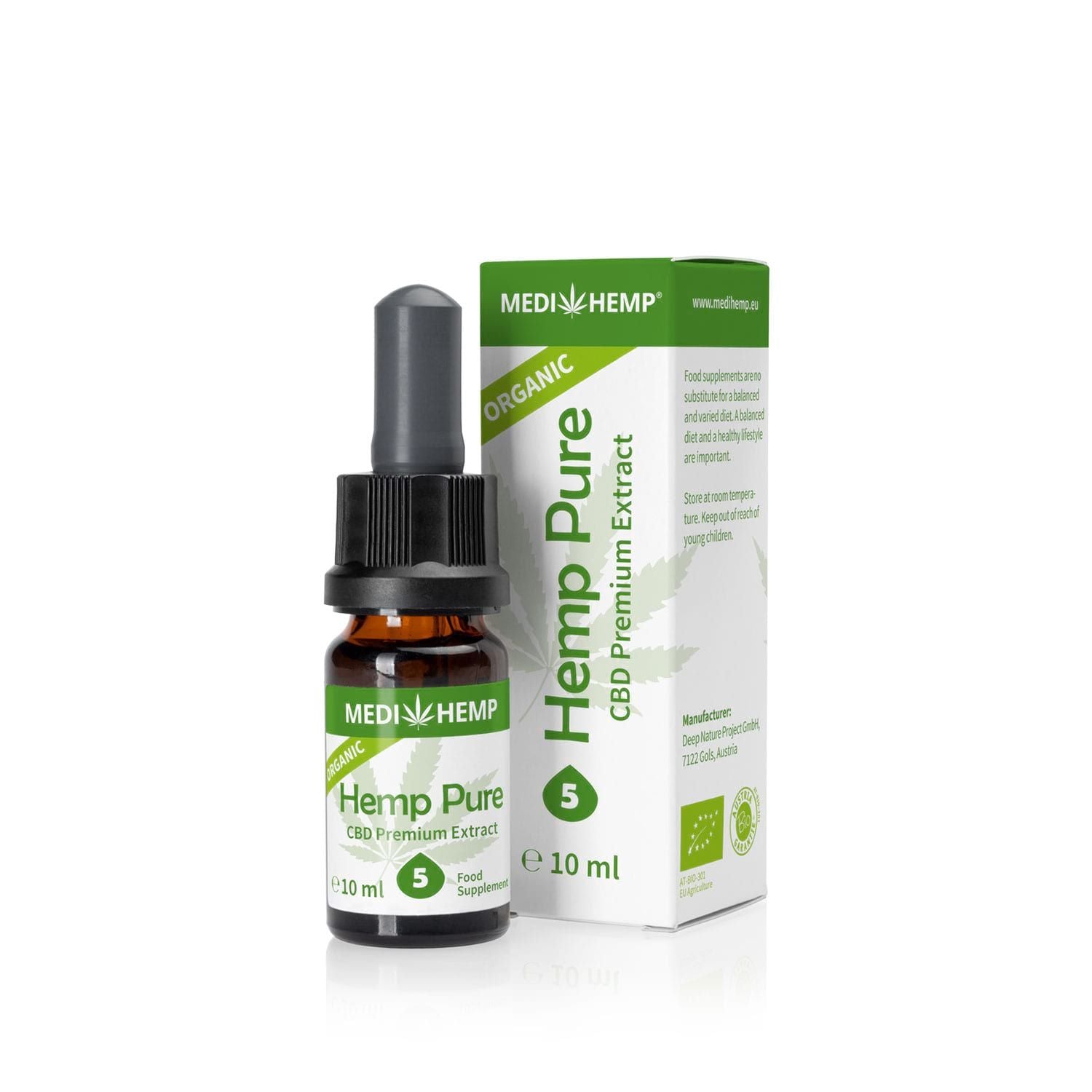 Organic Hamp Olie Pure - REN SMAG